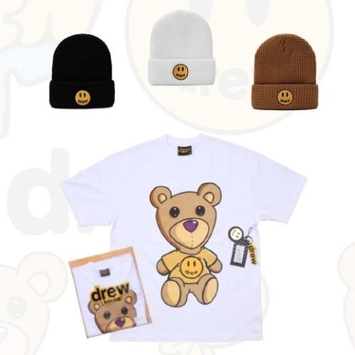 Drew T-Shirt (A128) + Beanie + FREE Socks